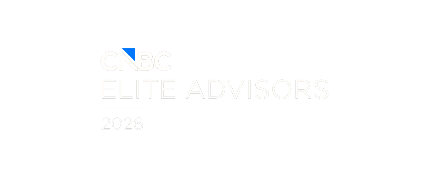 CNBC Elite Advisors 2026 logo in white